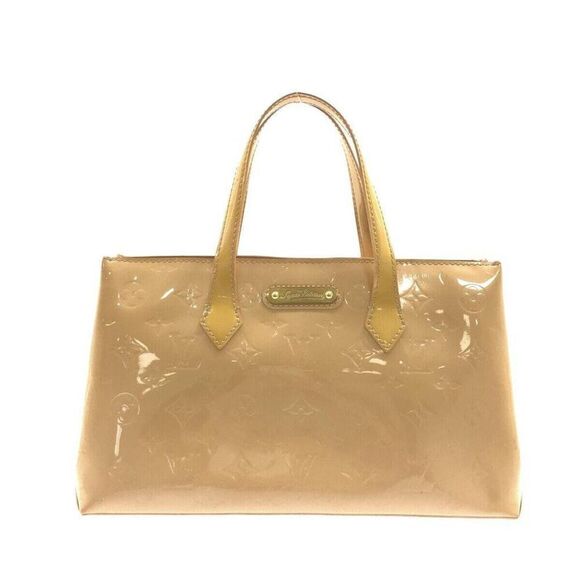 LOUIS VUITTON Wilshire PM M91642 Rose Florentin Monogram Vernis Unclear - Picture 1 of 13